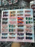 TJJ Press On Nails Factory Wholesale Bulk Handmade False Nails, Reusable Long Lasting Waterproof Fake Nail Tips, OEM Private Label Availabl