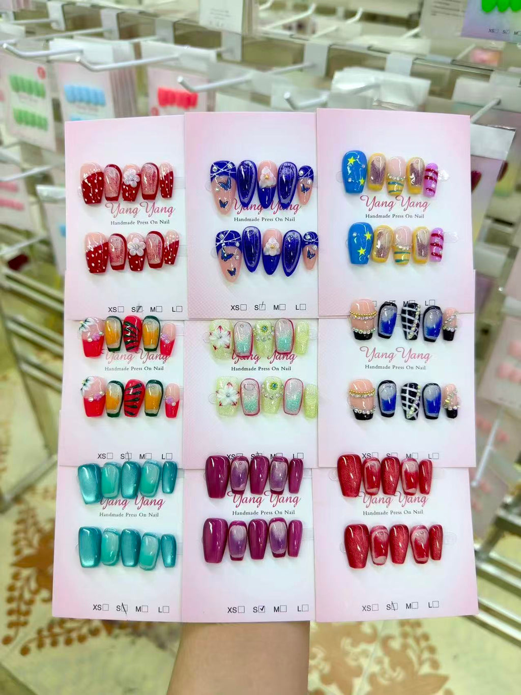 TJJ Handmade Custom Press‑On Nails