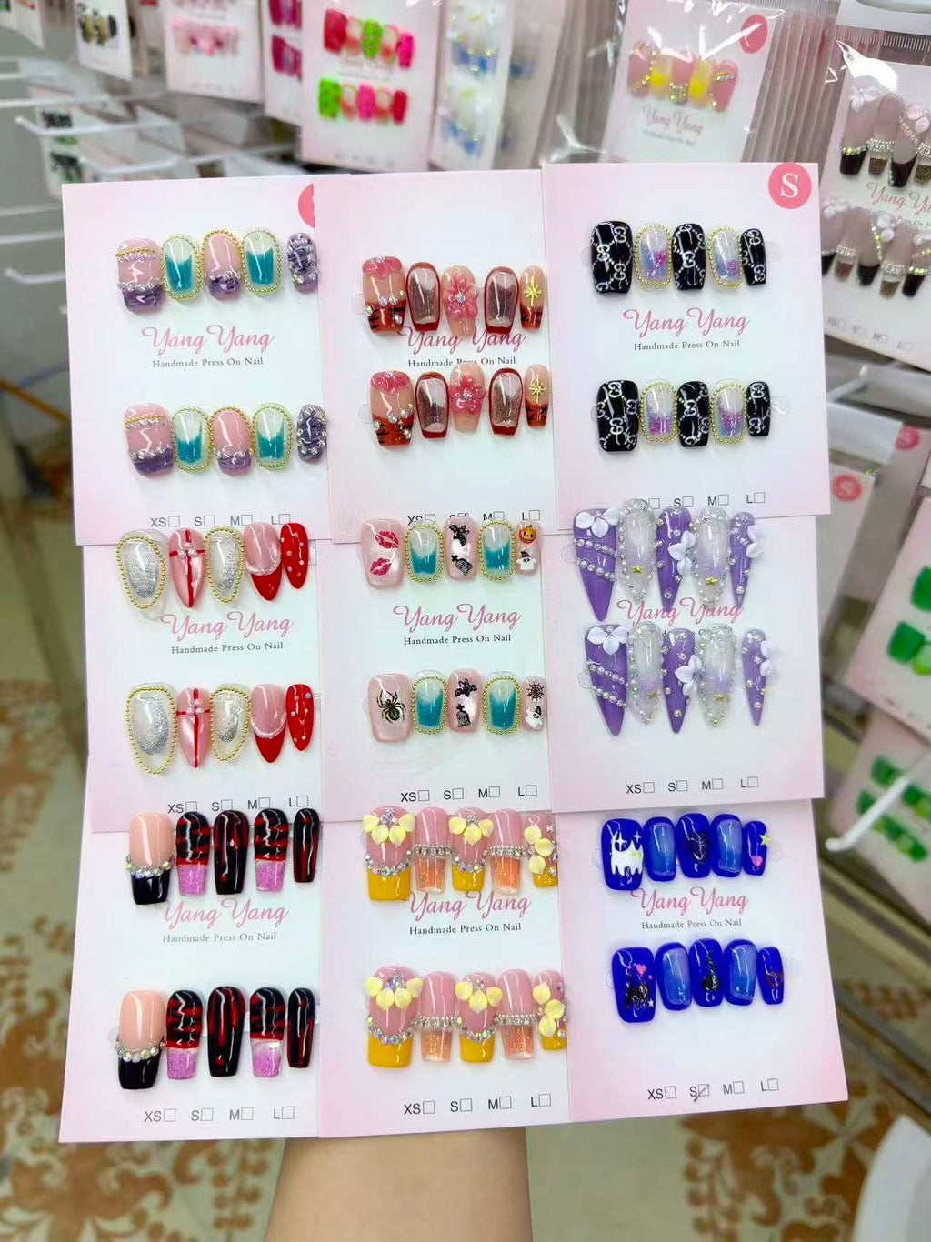 TJJ Handmade Custom Press‑On Nails