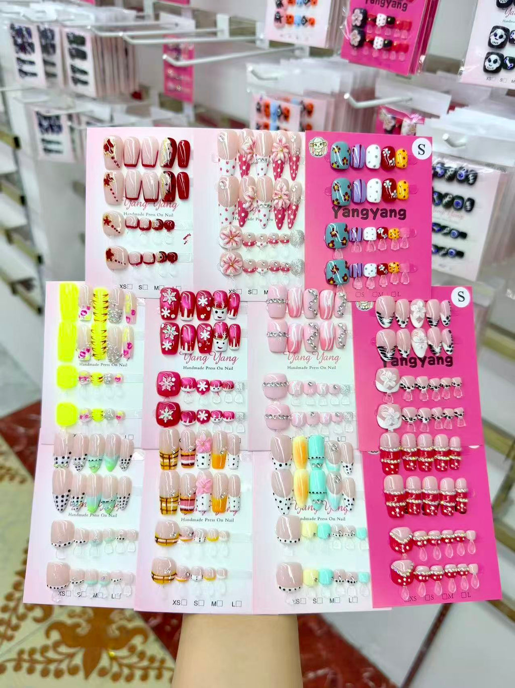 TJJ Handmade Custom Press‑On Nails