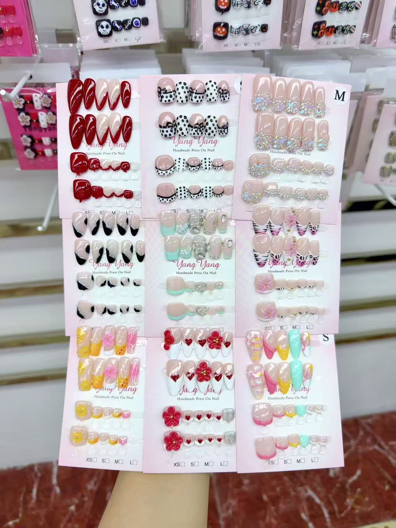 TJJ Handmade Custom Press‑On Nails